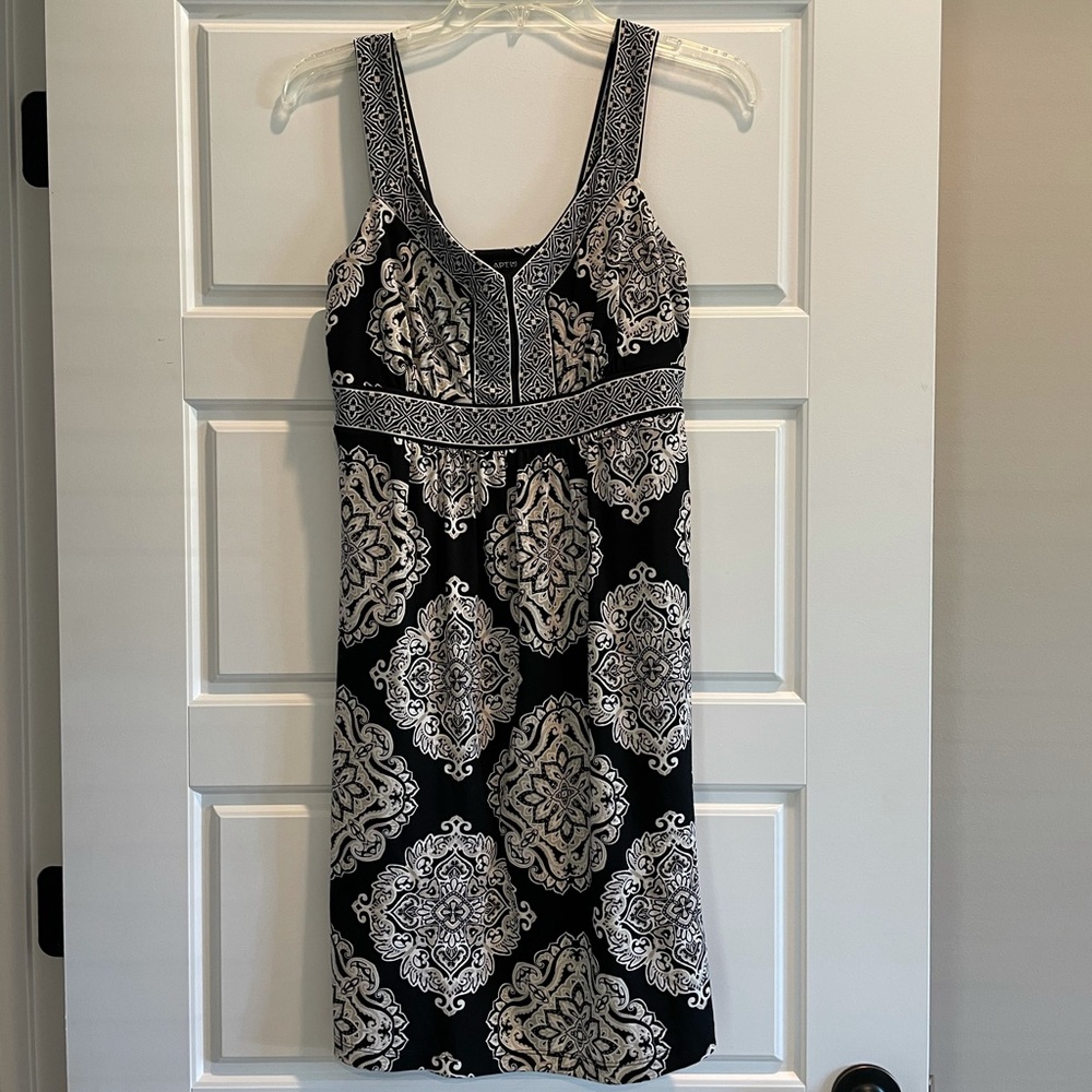 Black designed dress